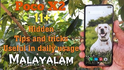 #PocoX2 #Hidden #Features Poco X2 11+ Hidden Tips and Tricks in Malayalam|Poco X2 Smartphone Feature