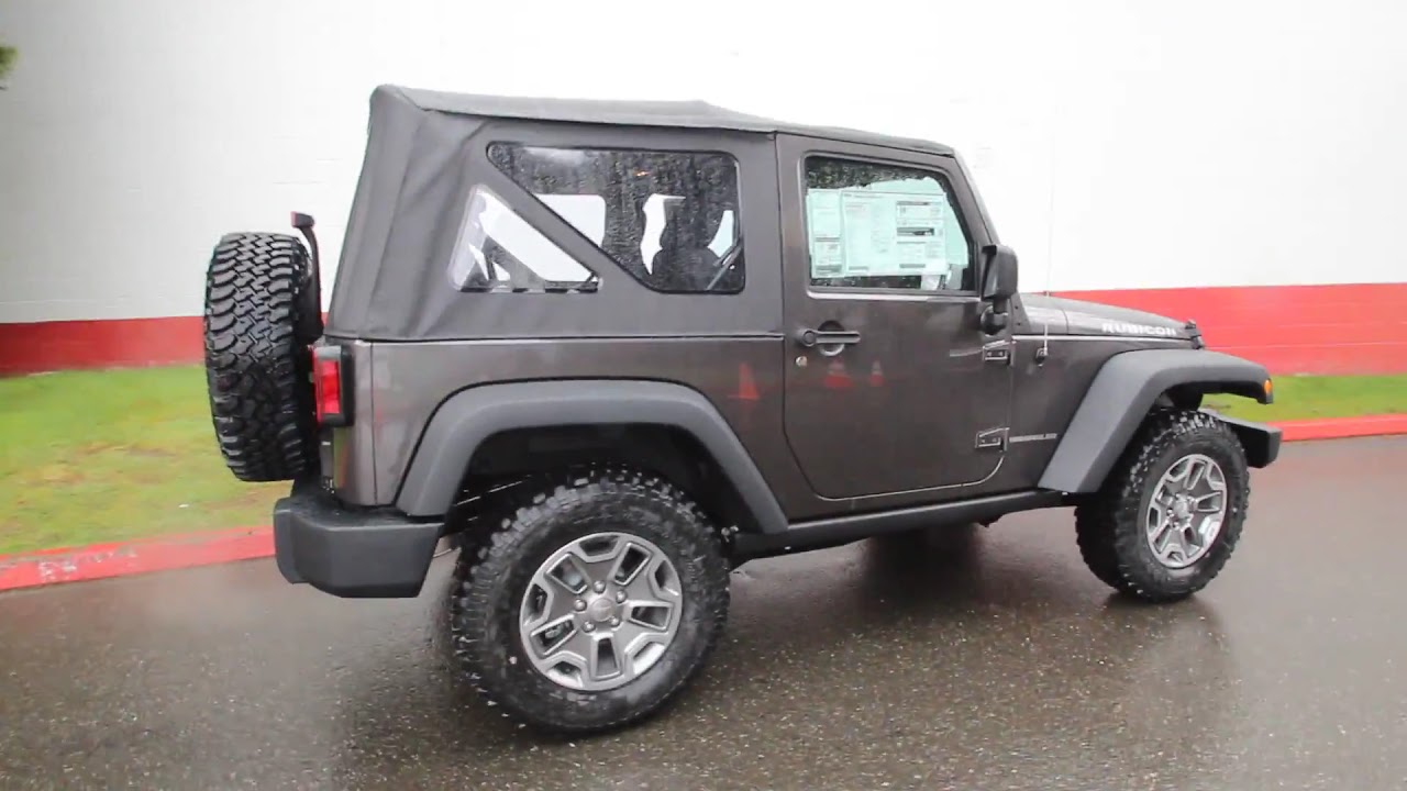 2014 Jeep Wrangler Rubicon | Granite Crystal | EL226373 | seattle