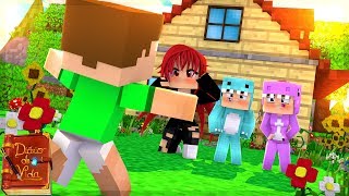 O JOELHO VAI MORAR COM A GENTE 👶 - DIÁRIO DE VIDA 3.0 #06 (MINECRAFT MACHINIMA)