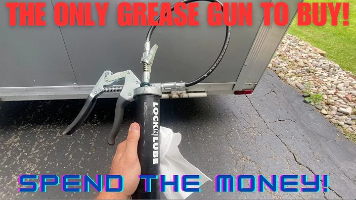 The best grease gun you can buy! Use this on your trucks, trailers, mowers, snowmobiles, axles