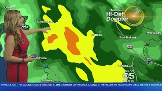 MORNING RAIN:  Weather system triggers slow commute, traffic accidents and flight delays