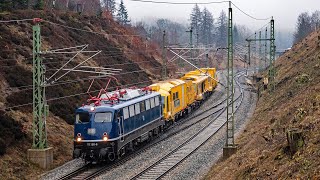 Bundeswehr Militärtransport, Bügelfalte 110 350, BR 111, SETG, Raildox uvm. auf der Frankenwaldbahn