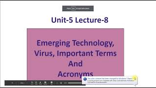 Unit-5 Lecture-8 Cloud Computing