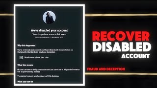 Instagram Account Disabled: Appeal Guidelines Explained || Lords-Portal || By nova -|| 
