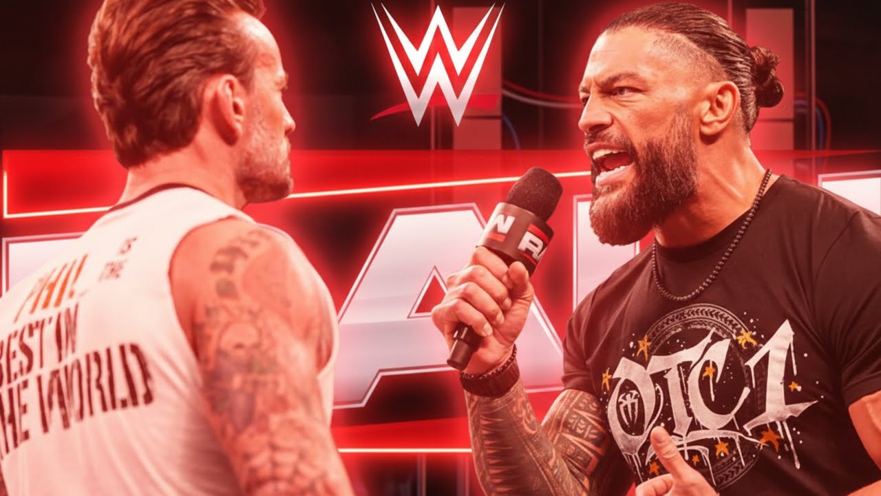 Roman Reigns Choose Cm Punk for WRESTLEMANIA | The Vision Bad Time | RAW | Wrestle Entertainer