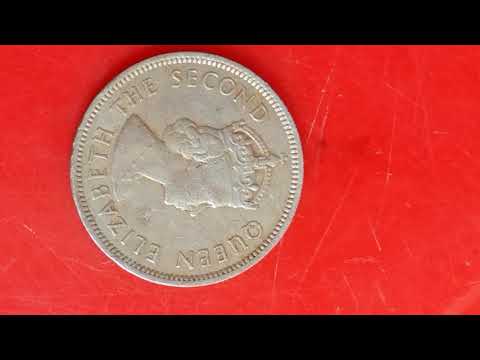 FIFTY CENTS 1967 HONG-KONG QUEEN ELIZABETH THE SECOND COIN