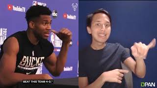 &quot;Giannis Antetokounmpo Interview&quot;