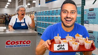 چجوری ۲۴ ساعت رستوران ها بهم غذای رایگان دادن خوردم !