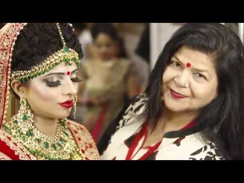 bridal hairstyle video in hindi  prabha hairstyle and treatment