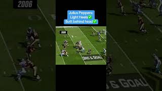 Julius Peppers  doesn’t shoot hips forward. This is why the sled push is amazing #goata #nfl