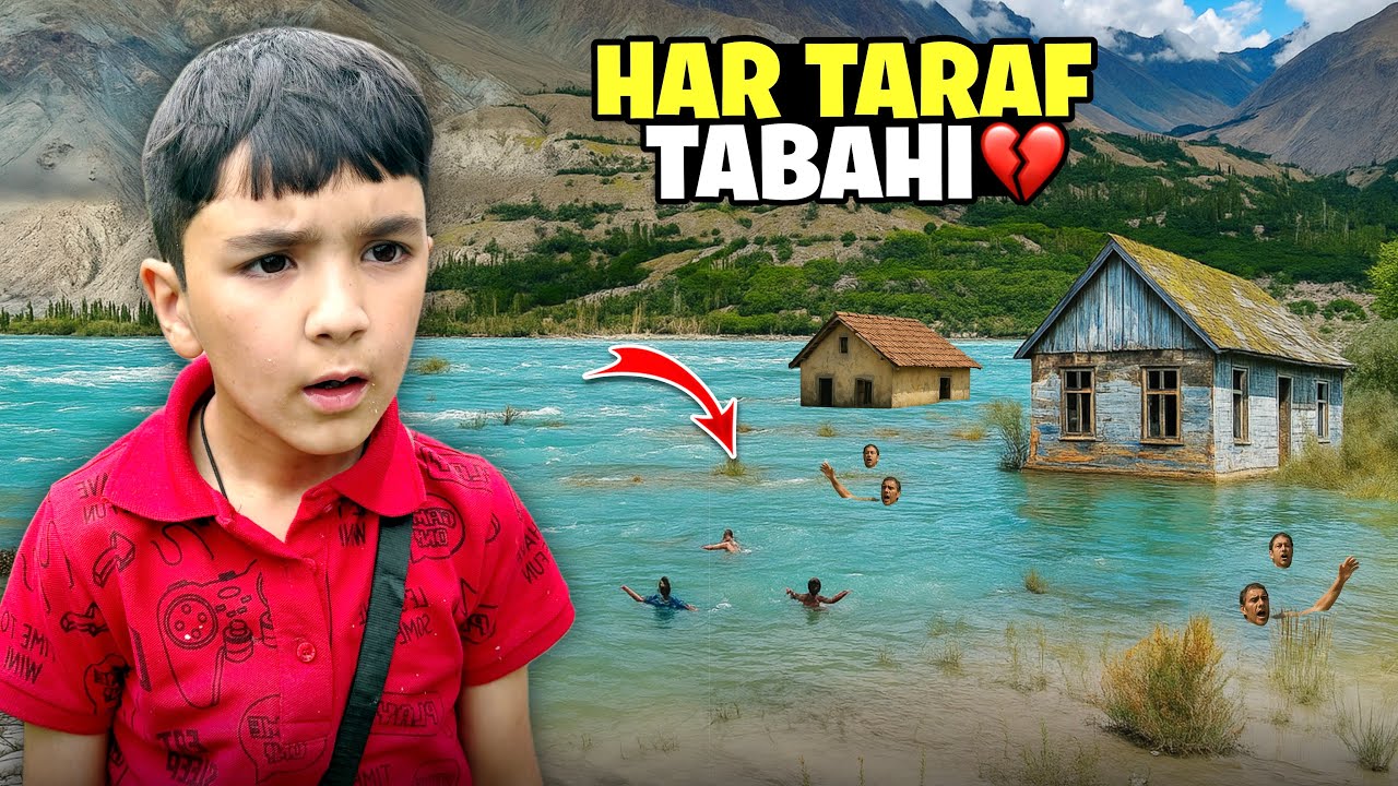 Flood in My Village 💔 Selaab Ne Har Taraf Tabahi Macha Di 😢