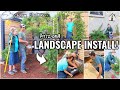 FINAL CLEANUP AFTER THE STORM⛈ ARIZONA FIXER UPPER LANDSCAPING | RENOVATION HOUSE PROJECTS & INSTALL