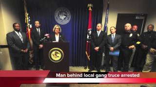 Man behind Chattanooga's gang truce arrested