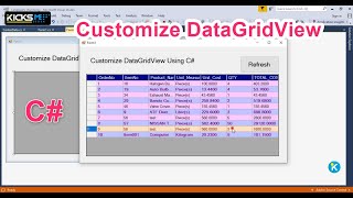 C# | Customize DataGridView Update