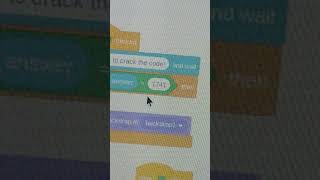 how to make a crack the code game on scratch!