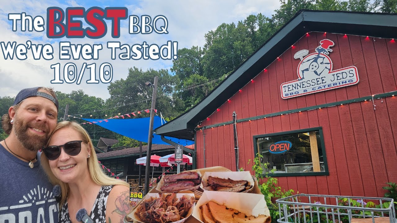 This is THE BEST BBQ We've Ever Eaten!  Tennessee Jed's BBQ