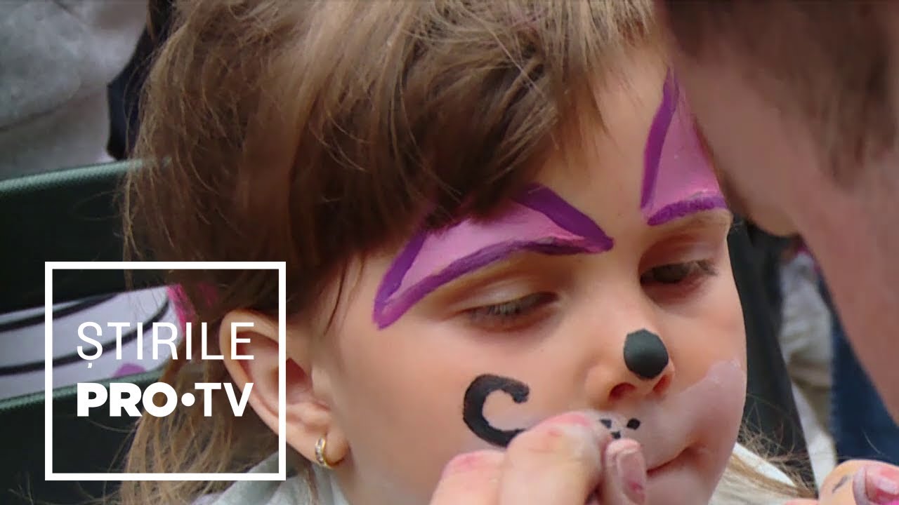 Zboruri cu balonul și bătaie cu făină. Cum a fost sărbătorită Ziua Copilului în București pro tv en vivo