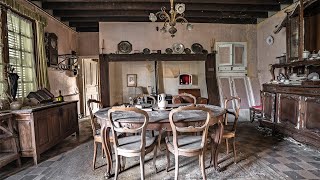 FOUND HIDDEN PASSAGE | Abandoned French House Entirely Frozen in Time