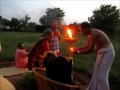 Maha deepam at sri arunachala ramana atma vidya mandir tiruvannamalai