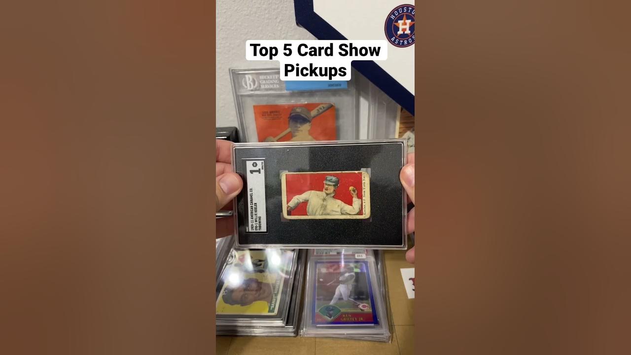 Top 5 Boston Card Show Pickups YouTube