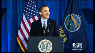 Oops, Obama almost forgets where he's at