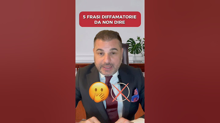 5 Frasi Diffamatorie Da Non Dire… #avvocatopenalista #diffamazione #reato