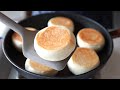 Bread baked in a frying pan without an oven/ NO BUTTER/EGGLESS/노오븐빵