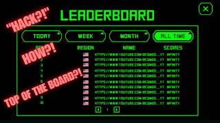 Hacking Every Unity Game Leaderboard