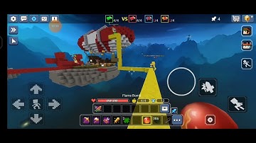 BedWars Gameplay + with Cyber sword effect! [BLOCKMAN GO BLOCKY MODS]