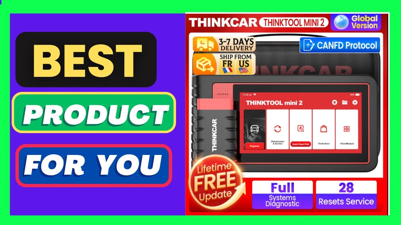THINKCAR Thinktool Mini Mini 2 CANFD Car Diagnostic