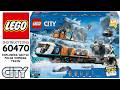 How to build LEGO City 60470 - Explorers' Arctic Polar Express Train (Step-by-Step Tutorial)