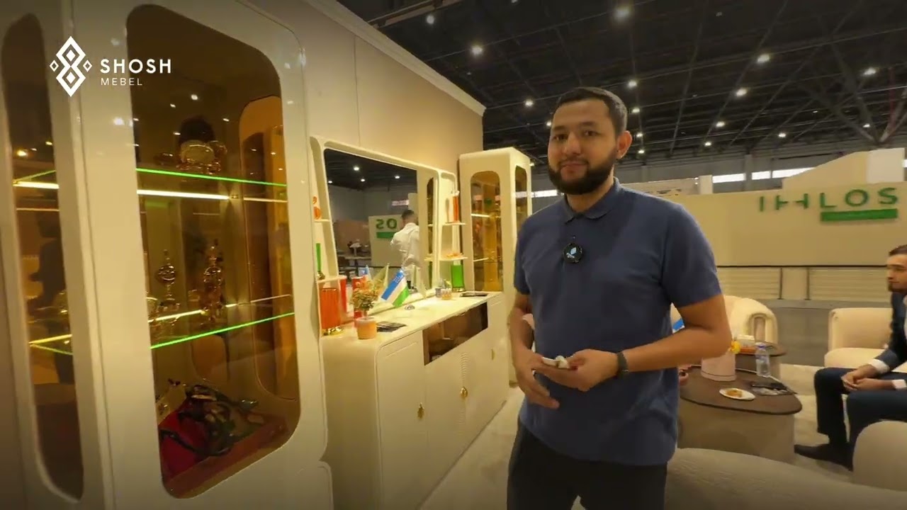 CAEx SHOSH MEBEL yangi dizaynlar, zamonaviy yechimlar va sifatli mahsulotlar namoyish etilmoqda.