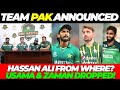 No pakistan t20 world cup squad but t20 squad announced for ireland  england t20 series announced