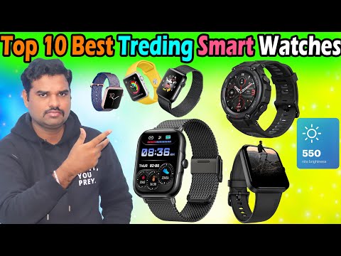 ✅ Top 10 Best Smart Watch In India 2024 With Price |Trending Smart Watch Review & Comparison