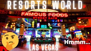 Resorts World Food Court, Famous Foods Street Eats | Geylang Claypot Rice | Streetbird Las Vegas