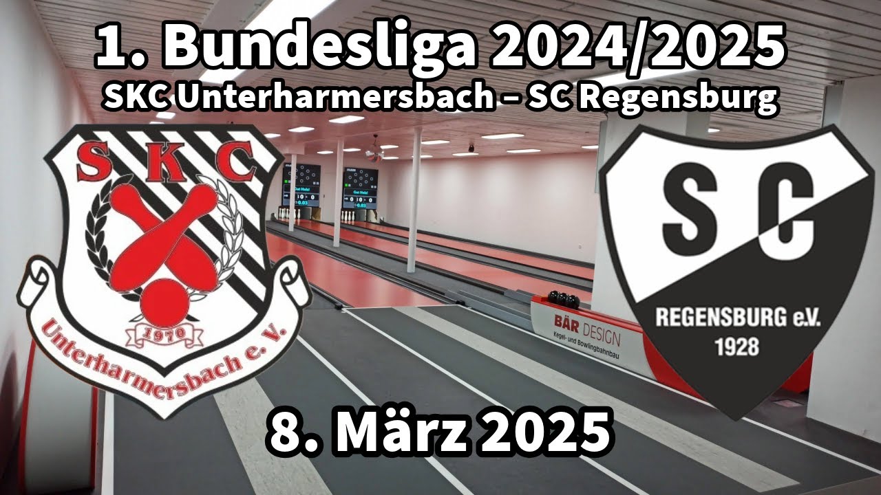 SKC Unterharmersbach – SC Regensburg | 1. Bundesliga Kegeln Classic 2024/2025