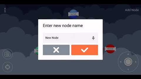 How to add a node in Mind Map AR
