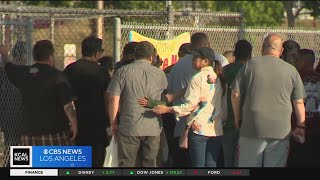 Wilmington community mourns man shot while volunteering at anti-gang violence event on Thursday