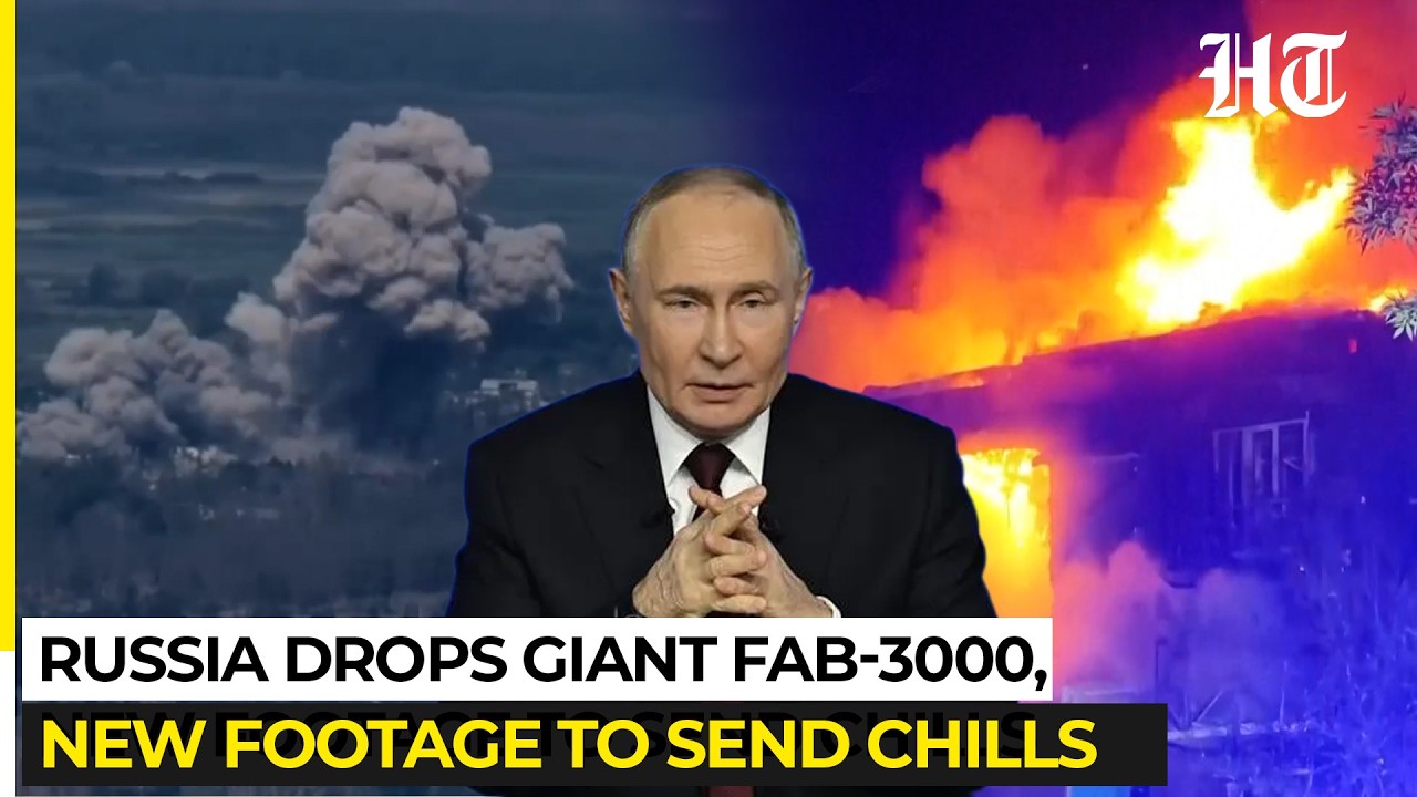 Russia's Retaliation Got Bigger: FAB-3000 Unleashed on Ukraine, Putin Vows More Powerful Strikes