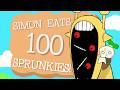 サイモン君を操作して皆を食べまくる高難易度ゲーム【SIMON EATS 100SRUNKIES!!】