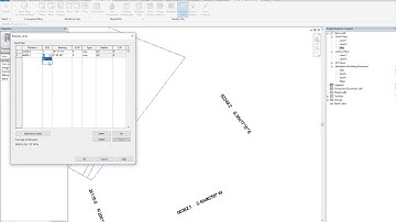 6 Adding the Property Line using Distance and Bearing in Revit
