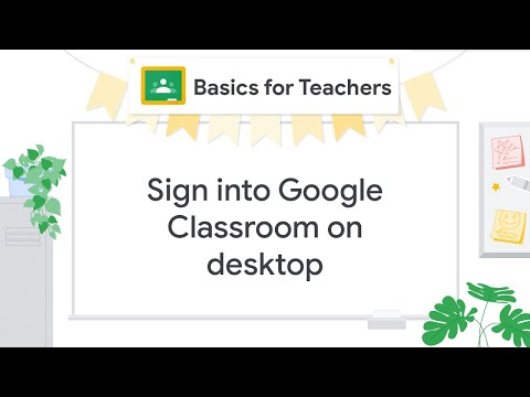 Sign in to Google Classroom (web)