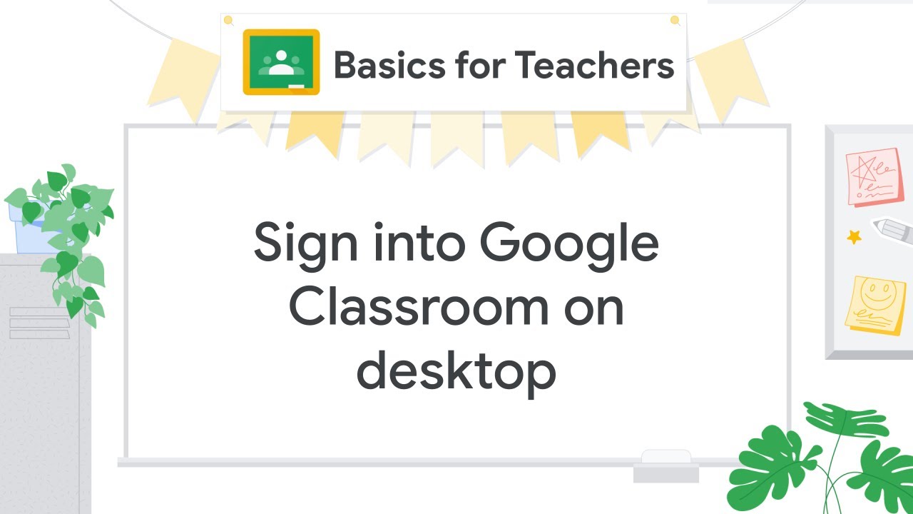 Sign In to Google Classroom