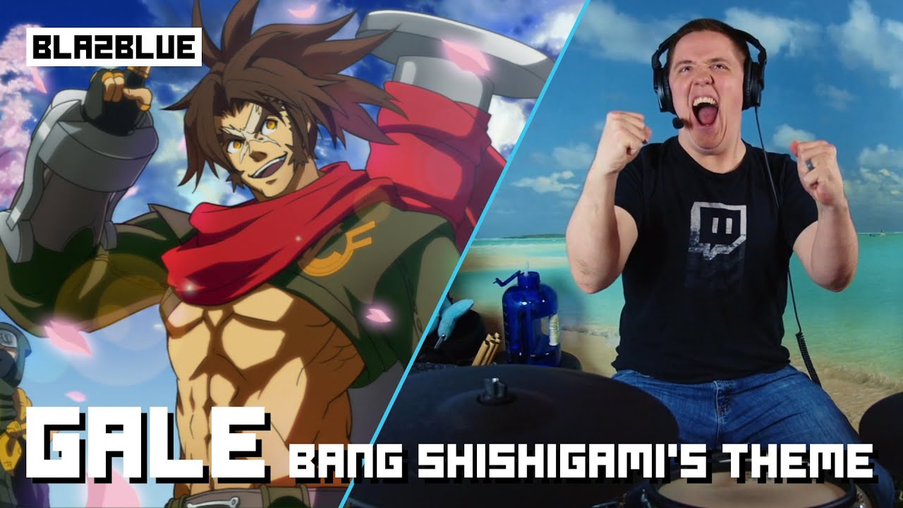 Gale (Bang Shishigami's Theme) - Blazblue On Drums! - YouTube