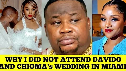 CUBANA CHIEFPRIEST REVEALS WHY HE DID NOT ATTEND DAVIDO AND CHIOMA's WEDDING IN MIAMI #chivido2025 