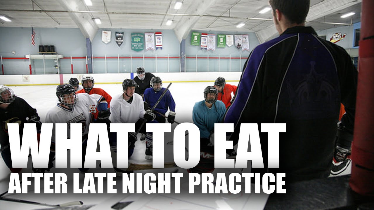 what do nhl players eat