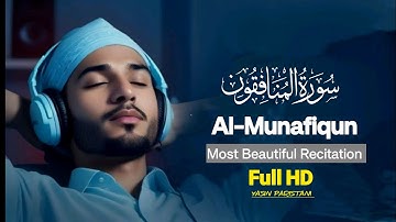 Surah Al-Munafiqun full (سورة المنافقون)| By Qari Abdulrahman Al-Majid| Surah 63 chapter