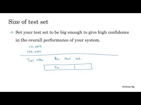 82. Size of dev and test sets