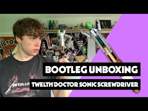 Bootleg 12th Doctor Sonic Screwdriver Review | Doctor Who Collection ...