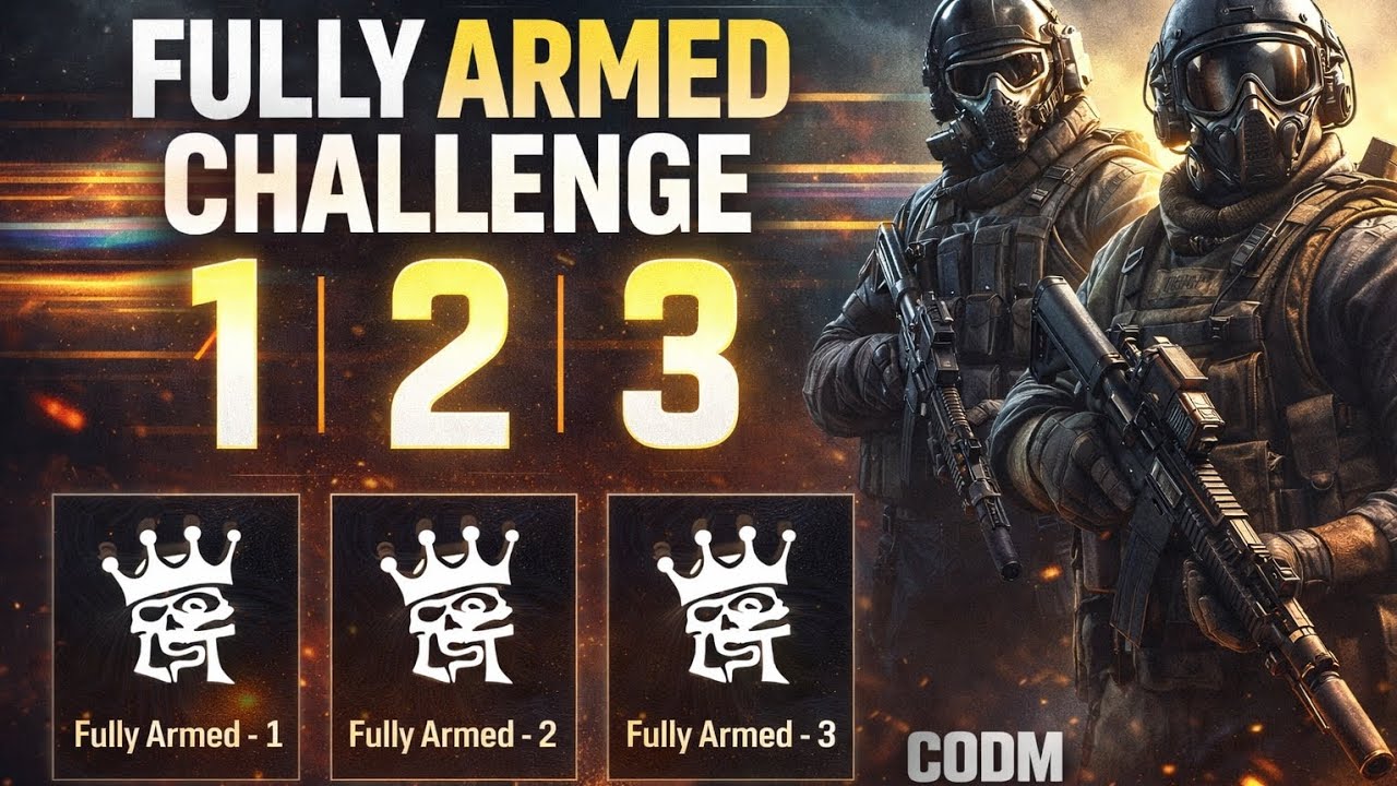 Fully Armed Challenge 1, 2 & 3 in ONE Match! 💀 | COD Mobile DMZ